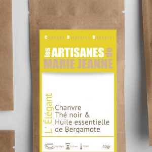 L'Élégant-Thé Noir Earl grey & Chanvre