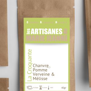 La Croquante-Pomme Verveine & Chanvre